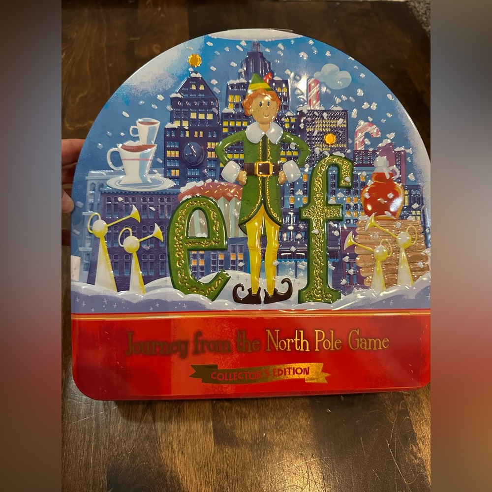 Buddy The Elf Game Journey From The North Pole Collector's Edition Tin Funko